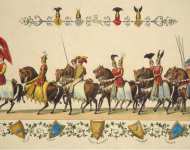 Hosemann Teodor Cavalcade of Princes and Knights. Quadrille 10  - Hermitage